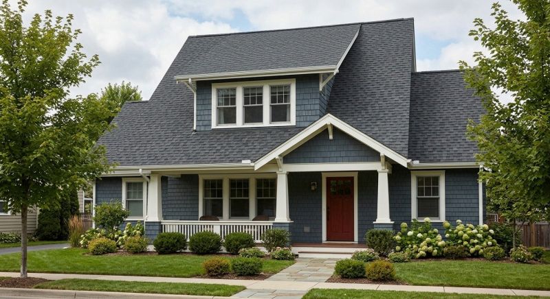 A Frame Roof Installation in Millsboro, DE