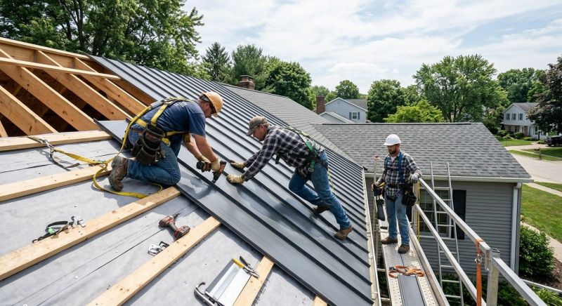 Aluminum Roof Installation in Berlin, MD