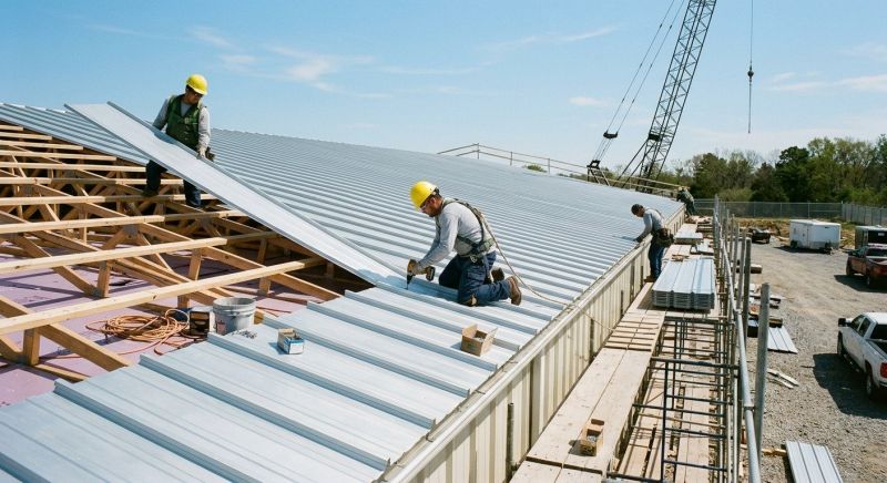 Aluminum Roof Installation in Parsonsburg, MD