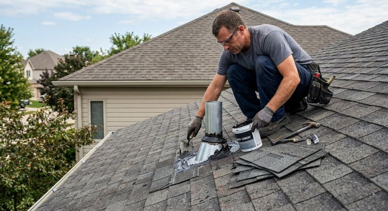 Asphalt Roof Leak Repair in Ocean City, MD