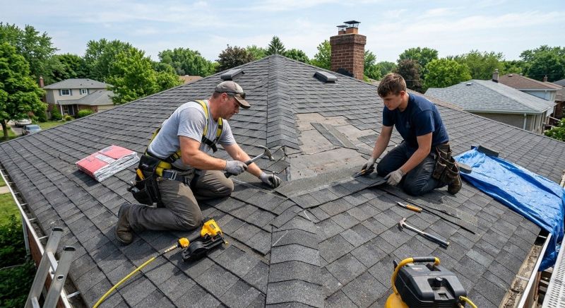 Asphalt Roof Repair in Fenwick Island, DE