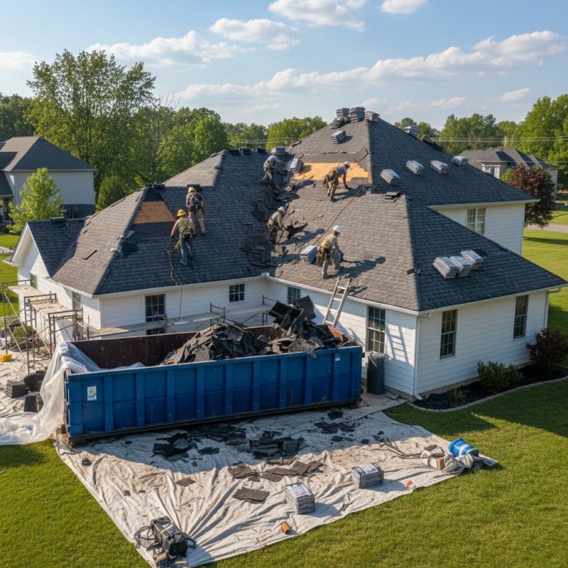 Asphalt Roof Replacement in Fenwick Island, DE