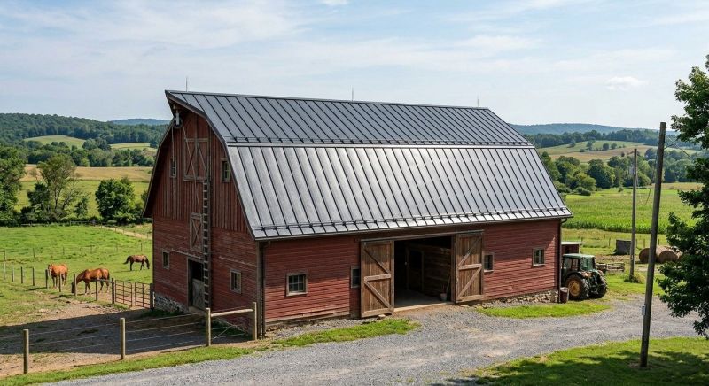 Barn Roof Replacement in Bridgeville, DE