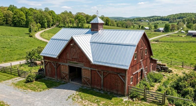 Barn Roof Replacement in Harbeson, DE