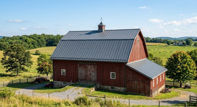 Barn Roof Replacement in Millsboro, DE