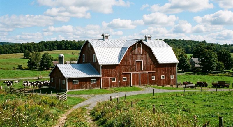 Barn Roof Replacement in Millsboro, DE