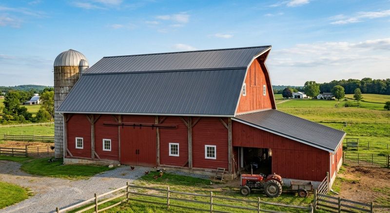 Barn Roof Replacement in Ocean City, MD