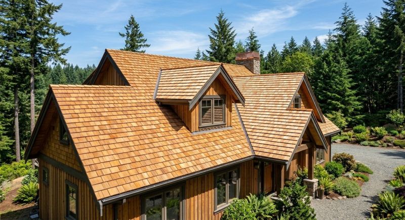 Cedar Roof Installation in Laurel, DE
