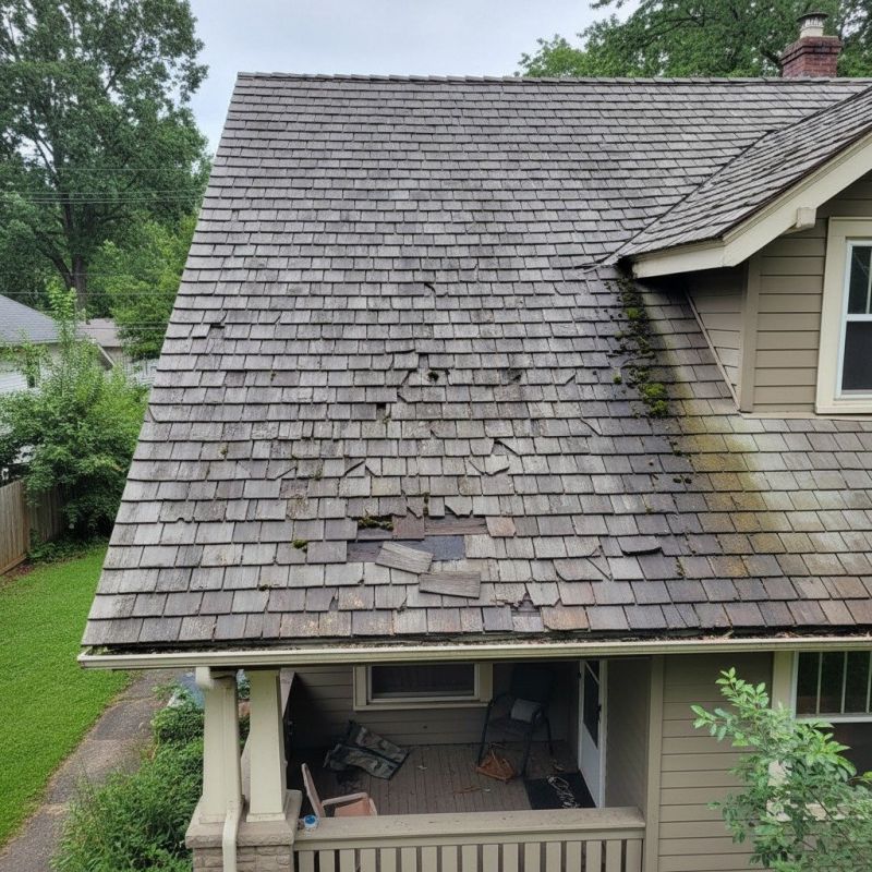 Cedar Shake Roof Repair in Ocean View, DE