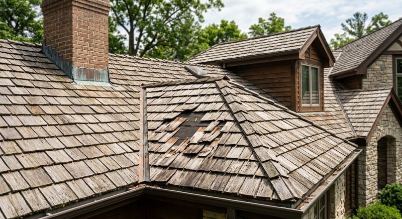 Cedar Shake Roof Repair in Seaford, DE