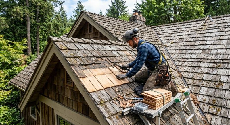 Cedar Shingles Repair in Harbeson, DE