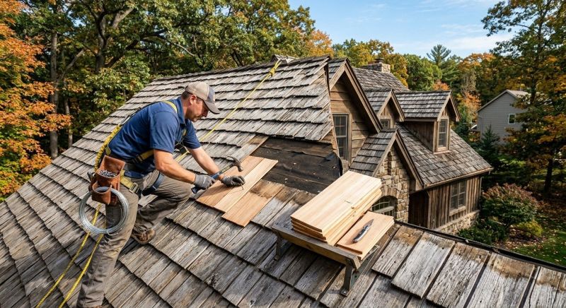 Cedar Shingles Repair in Milton, DE
