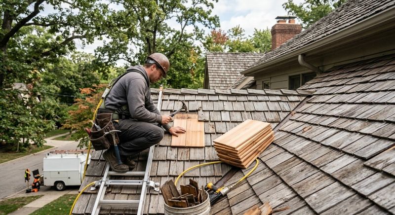 Cedar Shingles Repair in Salisbury, MD