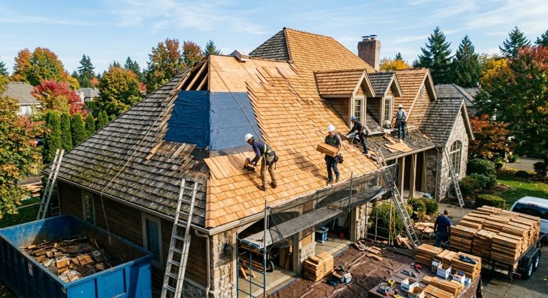 Cedar Shingles Replacement in Millville, DE
