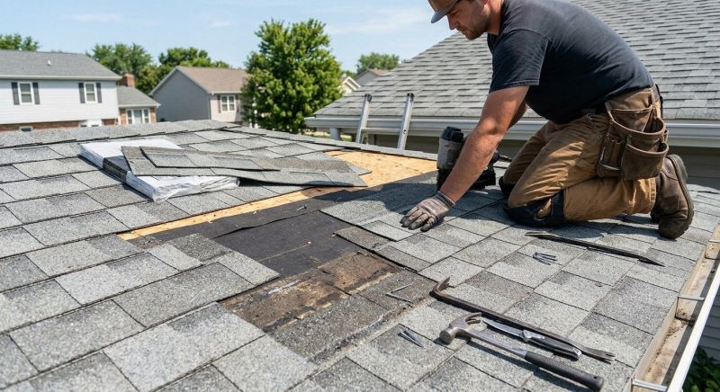 Composite Roof Repair in Millsboro, DE