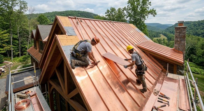 Copper Roof Installation in Millsboro, DE