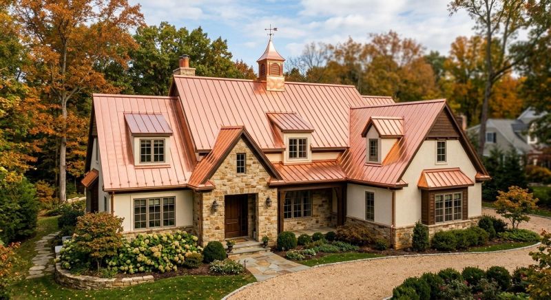 Copper Roof Repair in Millsboro, DE