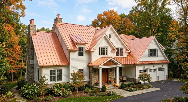 Copper Roof Replacement in Millsboro, DE