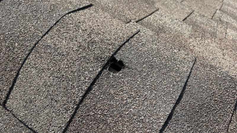 Damaged Roof Repair in Berlin, MD