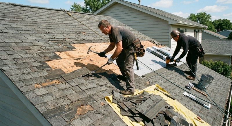 Damaged Roof Repair in Seaford, DE