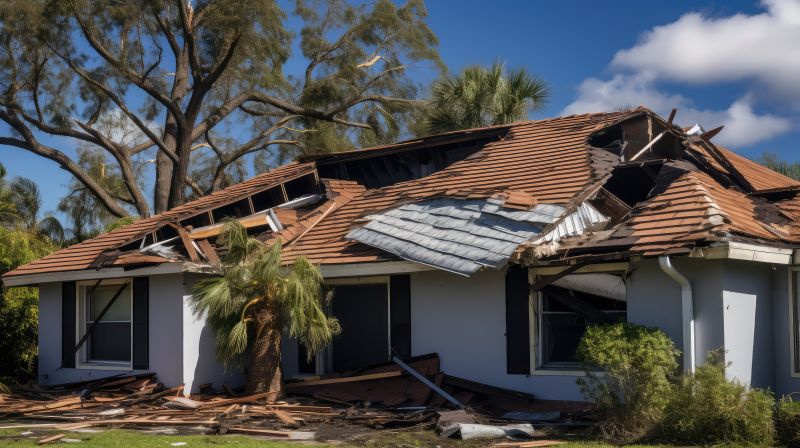 Damaged Roof Replacement in Frankford, DE
