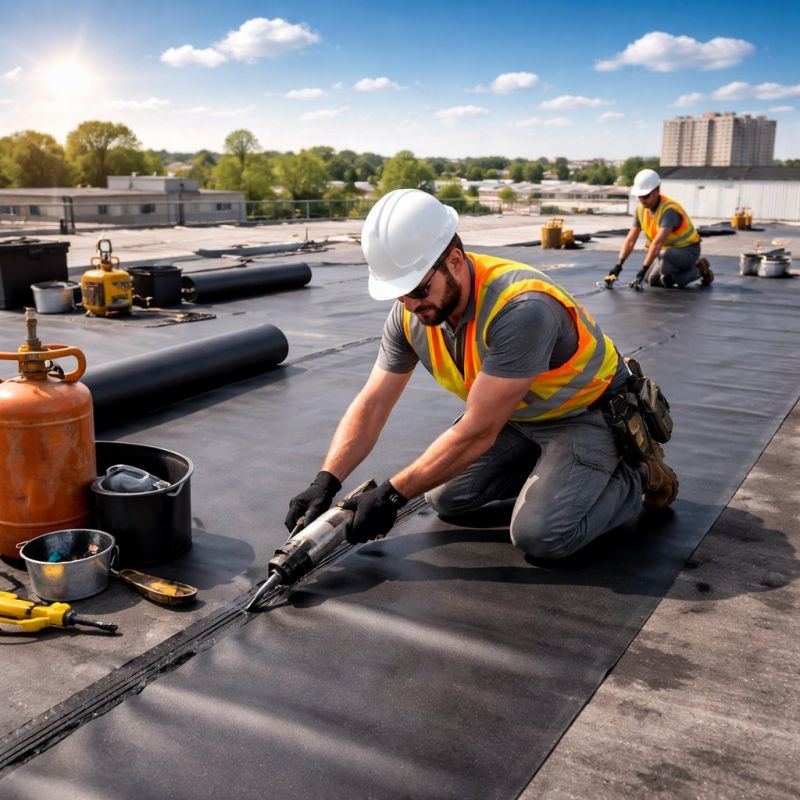 Epdm Roof Installation in Bridgeville, DE