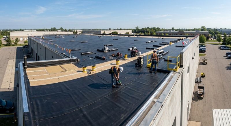Flat Roof Installation in Dewey Beach, DE