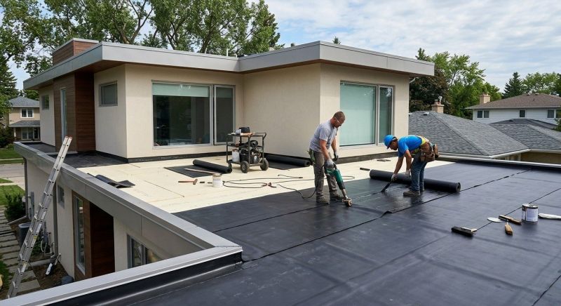 Flat Roof Installation in Millville, DE