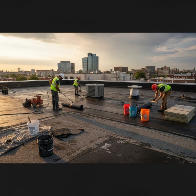 Flat Roof Repair in Bridgeville, DE