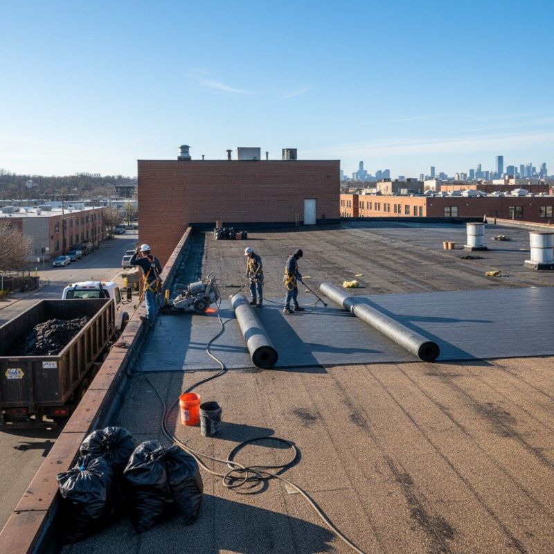 Flat Roof Replacement in Delmar, DE