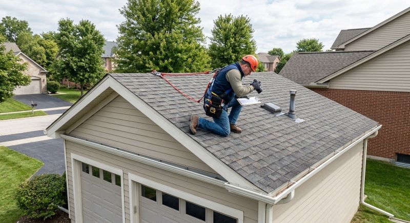 Garage Roof Inspection in Millsboro, DE