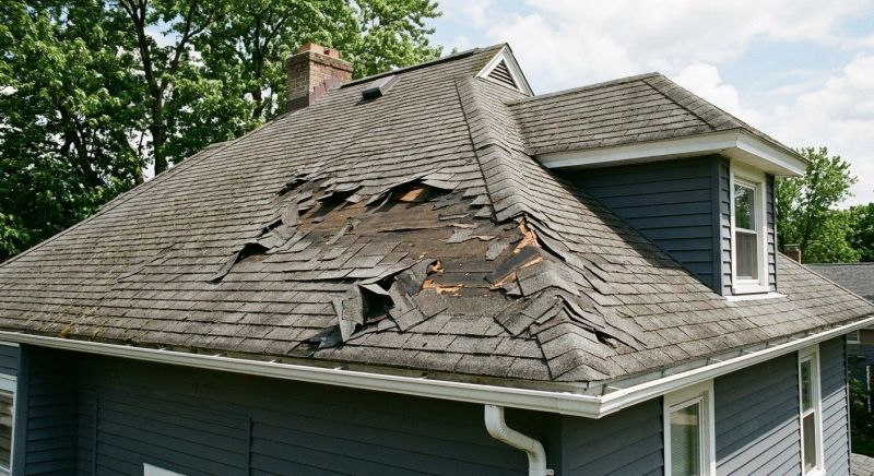 Hail Damage Roof Repair in Laurel, DE