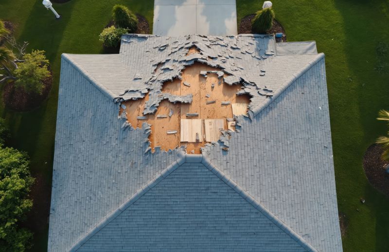 Hail Damage Roof Repair in Millville, DE