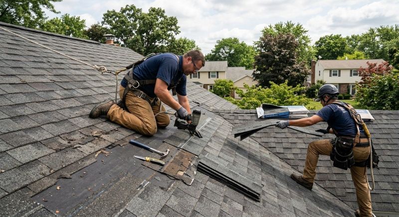 House Roof Repair in Salisbury, MD