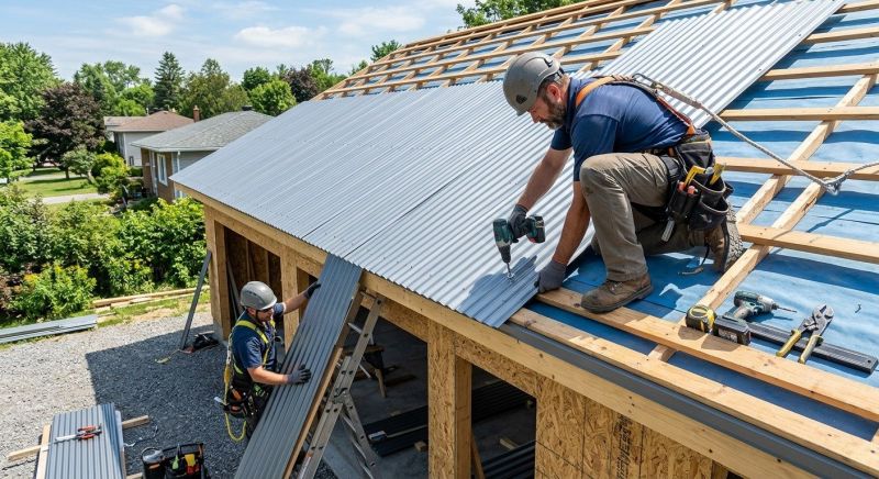 Metal Roof Installation in Berlin, MD