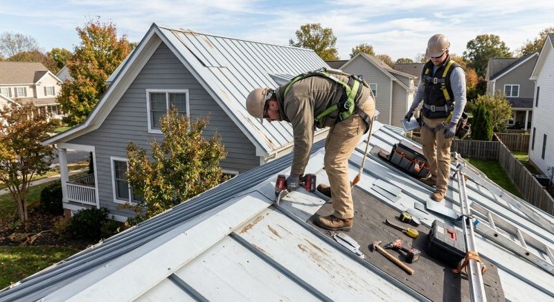 Metal Roof Repair in Georgetown, DE