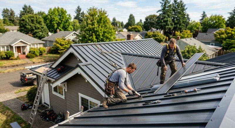 Metal Roof Repair in Lewes, DE