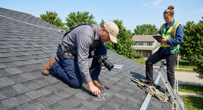 Roof Damage Inspection in Greenwood, DE
