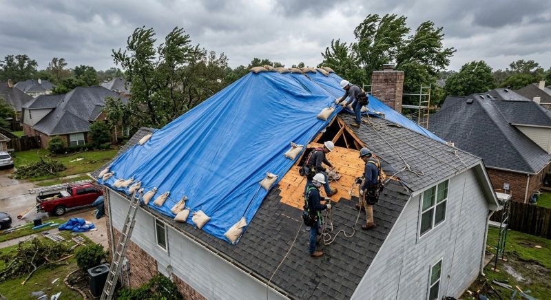 Roof Damage Restoration in Dagsboro, DE