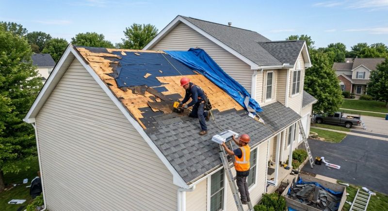 Roof Damage Restoration in Parsonsburg, MD