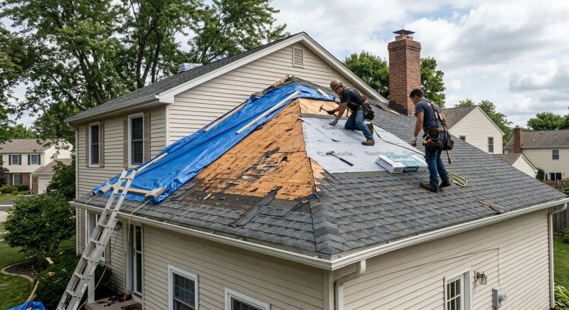 Roof Damage Restoration in Seaford, DE