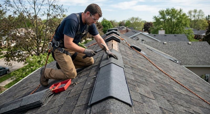 Roof Ridge Repair in Millsboro, DE
