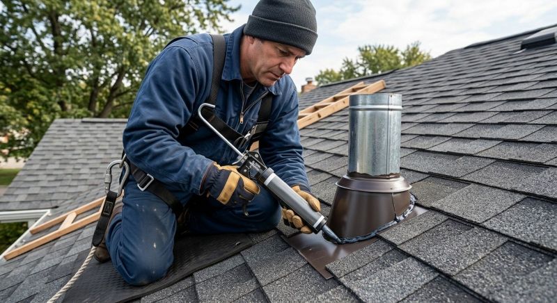 Roof Vent Flashing Repair in Millsboro, DE