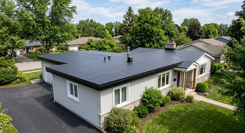 Rubber Roof Installation in Millsboro, DE