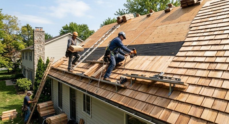 Shake Roof Replacement in Dagsboro, DE