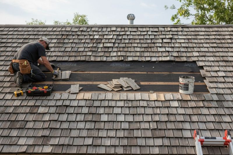 Shake Shingle Repair in Harbeson, DE