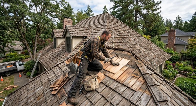 Shake Shingle Repair in Worcester County, MD