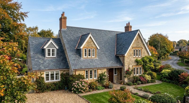 Slate Roof Construction in Bethany Beach, DE
