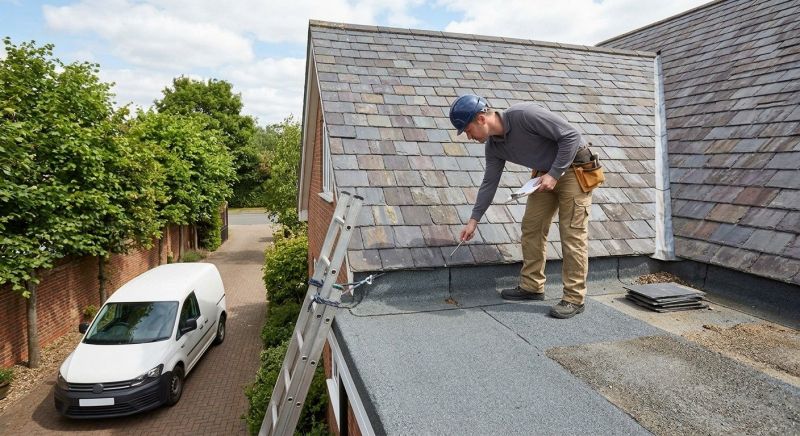 Slate Roof Inspection in Millsboro, DE