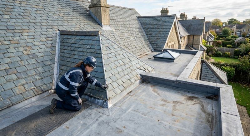 Slate Roof Inspection in Millsboro, DE